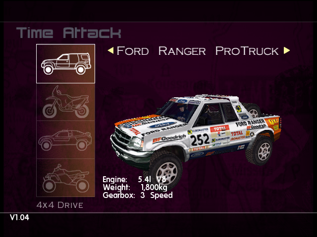 Paris-Dakar Rally screenshot 5 for Playstation 2